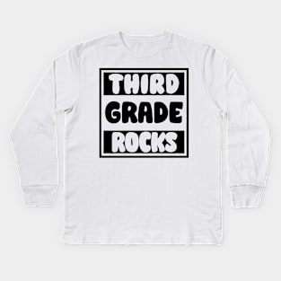 third grade Kids Long Sleeve T-Shirt